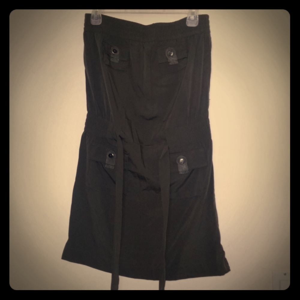 Tie-Waist Tube Dress